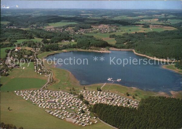 Marienheide Bruchertalsperre See Campingplatz Flieg
