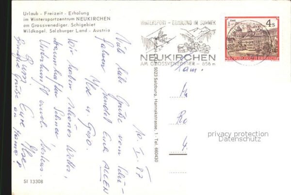 Neukirchen Grossvenediger Skigebiet Wildkogel Panorama Pferdeschl – Bild 2