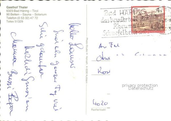 Bad Haering Tirol Gasthof Thaler – Bild 2