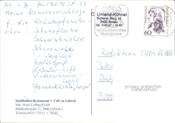 Luebeck Stadthallen Restaurant Cafe – Bild 2