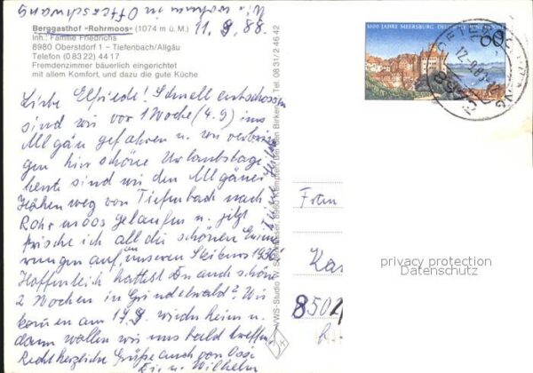 Tiefenbach Oberstdorf Berggasthof Rohrmoos – Bild 2