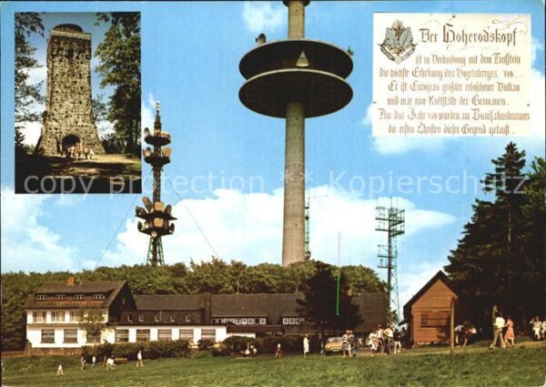 Hoherodskopf Cafe Restaurant Sendetürme Bismarckturm