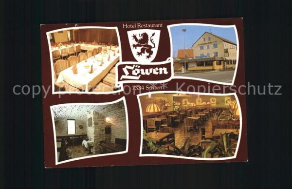 Suessen Hotel Restaurant Löwen Festtafel Speise