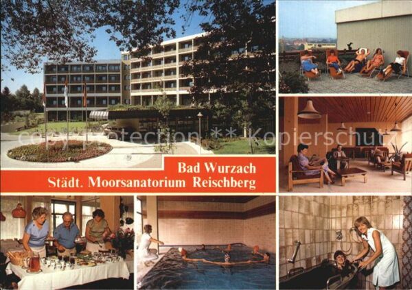 Bad Wurzach Städt Moorsanatorium Gast und Aufenthal