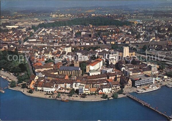 Friedrichshafen Bodensee Fliegeraufnahme