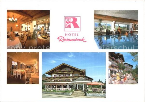 Fischen Allgaeu Hotel Rosenstock Gastraum Hallenbad Ter
