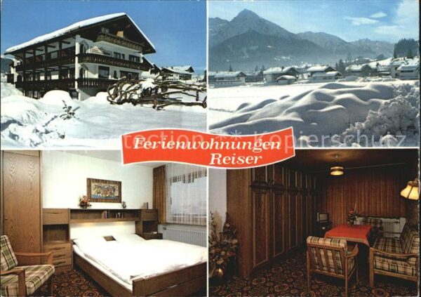 Fischen Allgaeu Ferienwohnung Reiser Zimmer Gaststube P