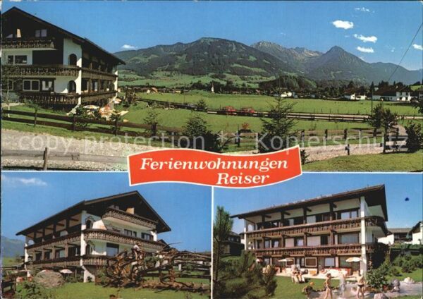 Fischen Allgaeu Ferienwohnung Reiser Gasthof Münchner K