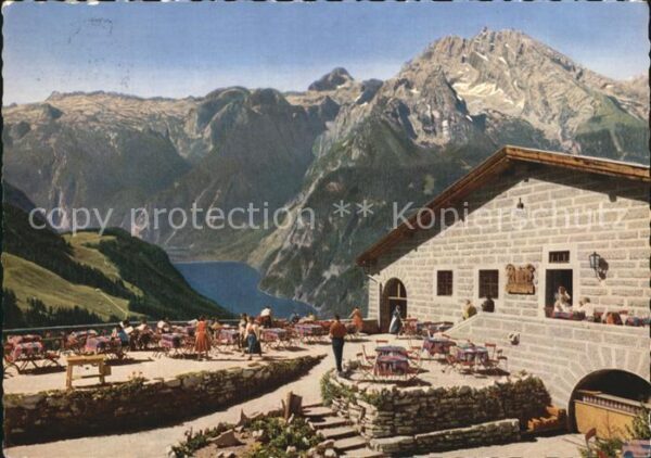 Kehlsteinhaus Steinernes Meer Königssee Watzmann