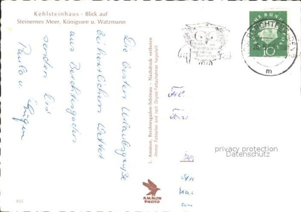 Kehlsteinhaus Steinernes Meer Königssee Watzmann – Bild 2