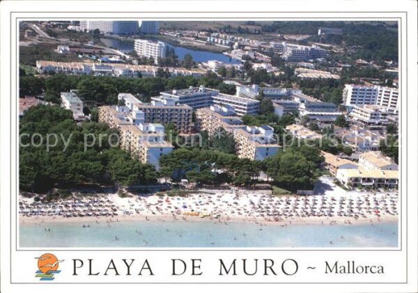 Playa de Muro Fliegeraufnahme