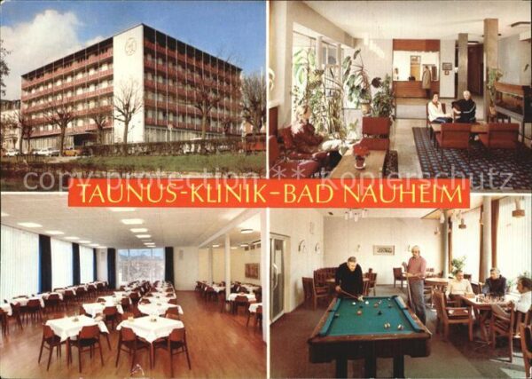 Bad Nauheim Taunus Klinik Foyer Speisesaal Spielzim