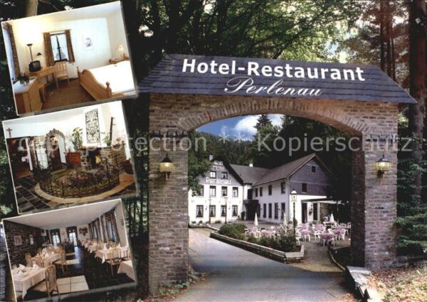 Monschau Hotel Restaurant Perlenau Zimmer Kamin