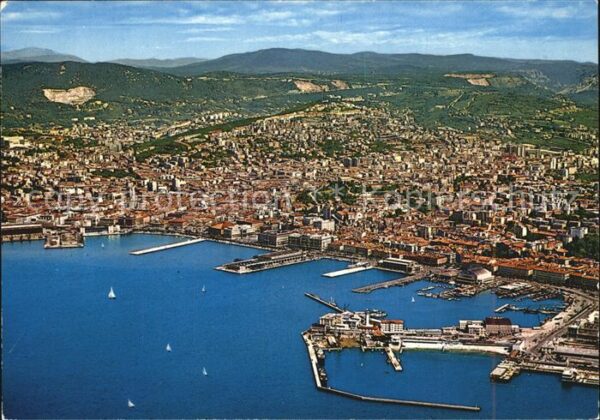 Trieste Panorama aereo