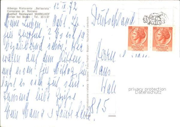Girlan Gasthof Restaurant Marklhof – Bild 2