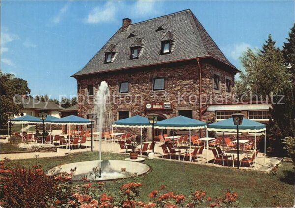 Rengsdorf Zur Waldburg Cafe Restaurant Terrasse F