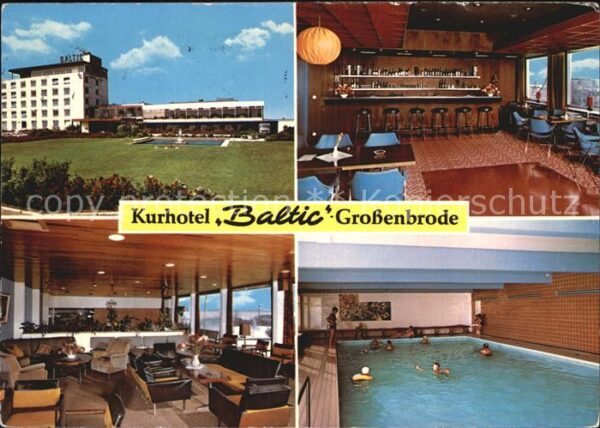 Grossenbrode Ostseebad Kurhotel Baltic Gastraum Bar Hallenbad