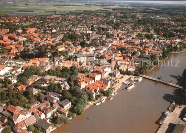 Leer Ostfriesland Fliegeraufnahme
