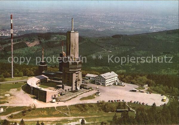Grosser Feldberg Taunus Fernmelde Fernseh und UKW Sender Fliege
