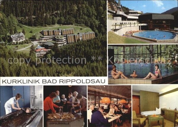 Bad Rippoldsau-Schapbach Kurklinik Schwimm und Hallenbad Moorbad