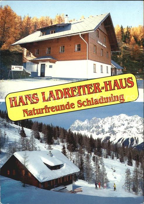 Schladming Obersteiermark Hans Landreiter Haus Burgstallalm Plana