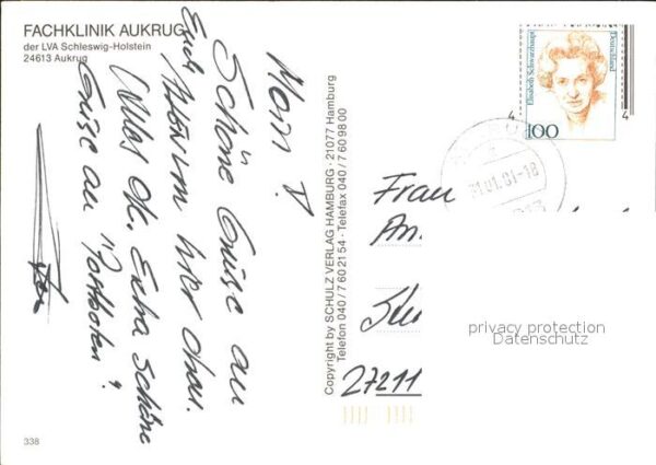 Aukrug Fachklinik Aukrug der LVA Schleswig Hol – Bild 2