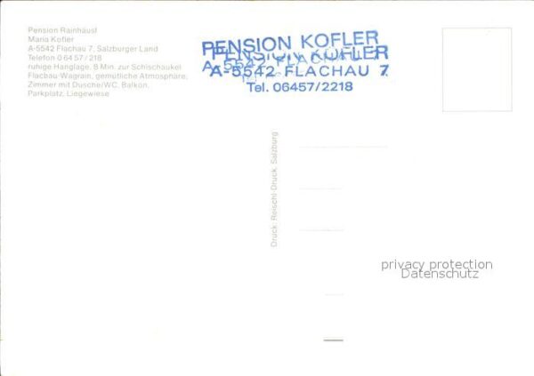 Flachau Pension Rainhäusl Zimmer Gastraum – Bild 2