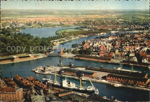 Luebeck Fliegeraufnahme