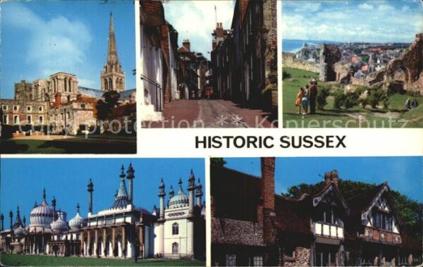 Sussex The Cathedral Chichester Keere Street T