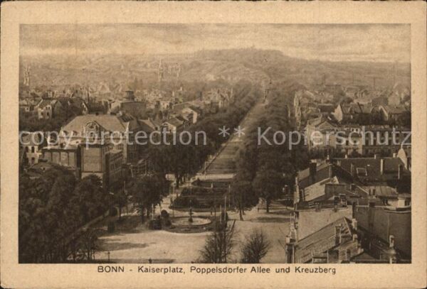 Bonn Rhein Kaiserplatz Poppelsdorfer Allee und Kre