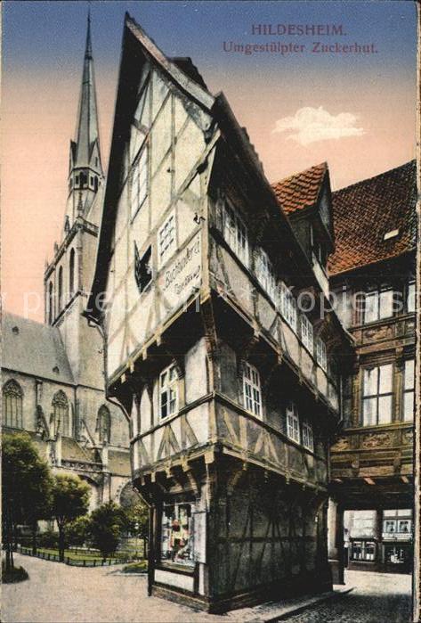 Hildesheim Umgestülpter Zuckerhut Fachwerkhaus