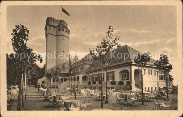 Baden-Baden Aussichtsturm Restauration auf dem Merk