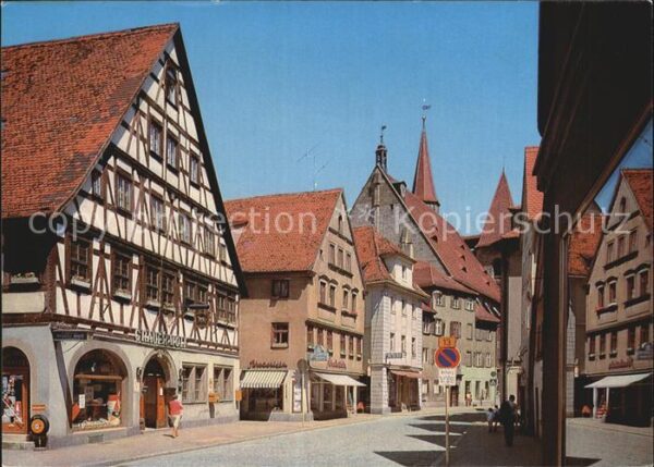 Ansbach Mittelfranken Martin Luther Platz Johanniskirche Fach