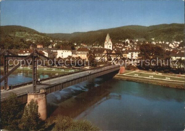 Bad Nassau Lahnpartie Brücke
