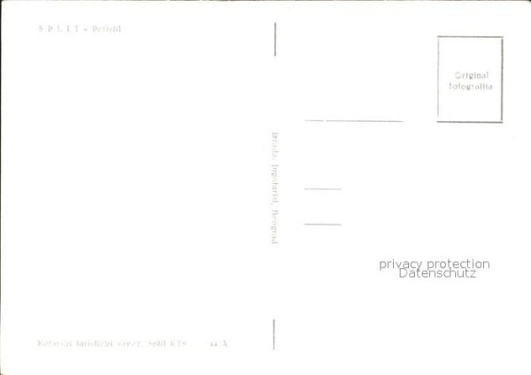 Split Spalato Peristil – Bild 2