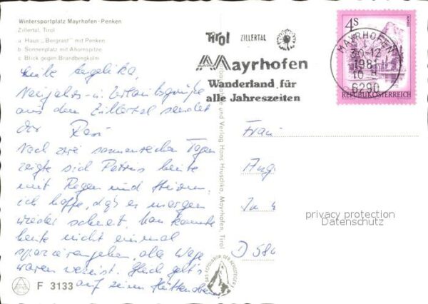 Mayrhofen Zillertal Wintersportplatz Penken Haus Bergrast S – Bild 2