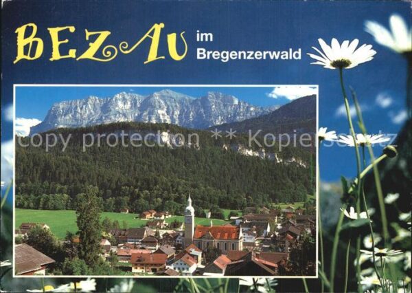 Bezau Vorarlberg Panorama Bregenzerwald Blumen Alpen