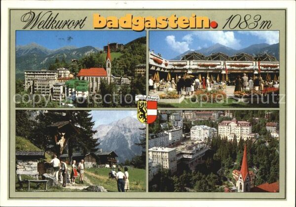 Badgastein Pfarrkirche Kongresszentrum Malerwinkel