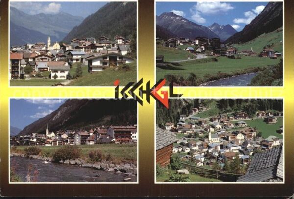 Ischgl Panorama Paznauntal Alpen