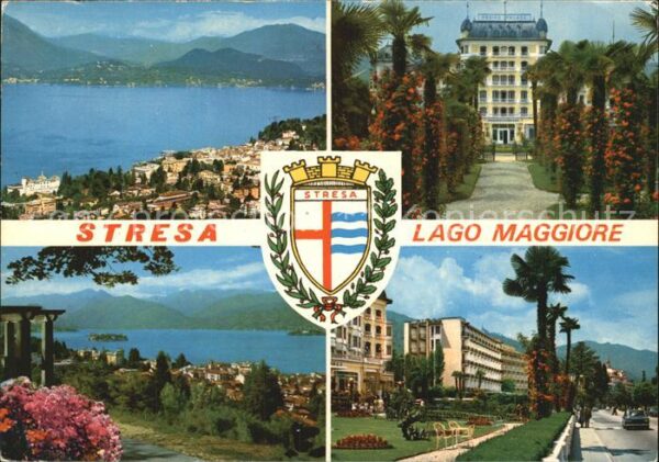 Stresa Lago Maggiore Panorama Alpen Hotel Seepromenade