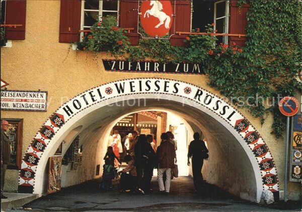 St Wolfgang Wolfgangsee Hotel Weisses Rössl