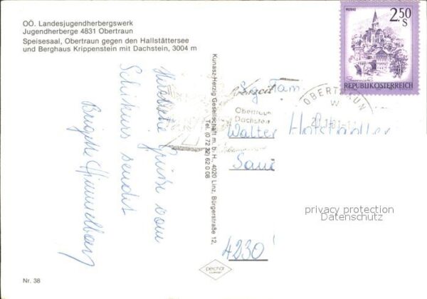 Obertraun Jugendherberge Hallstättersee Berghaus – Bild 2