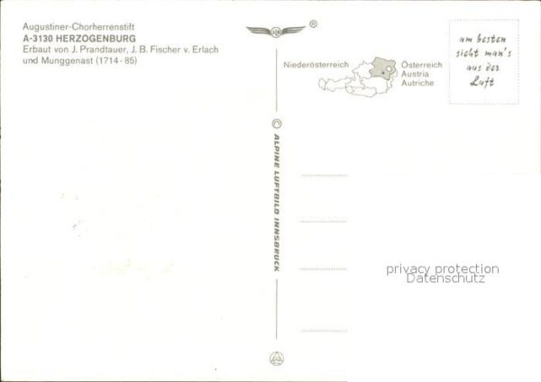Herzogenburg Augustiner Chorherrenstift Fliegeraufna – Bild 2
