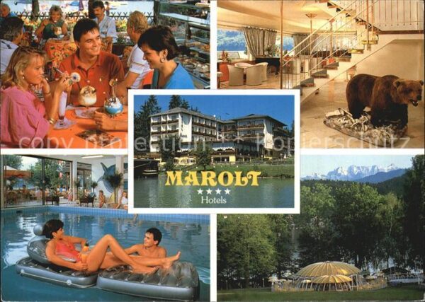 St Kanzian Klopeiner See Marolt Hotel Restaurant Bar Hallenbad G