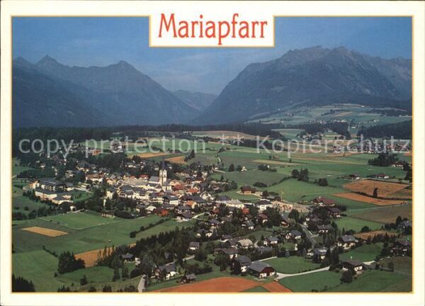 Mariapfarr Fliegeraufnahme