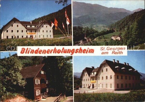 St Georgen Reith Blindenerholungsheim Landschaftspanoram