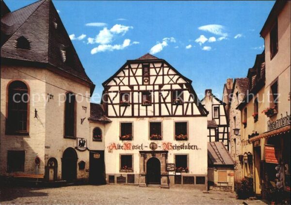 Beilstein Mosel Marktplatz Alte Pfarrkirche Alte Mosel