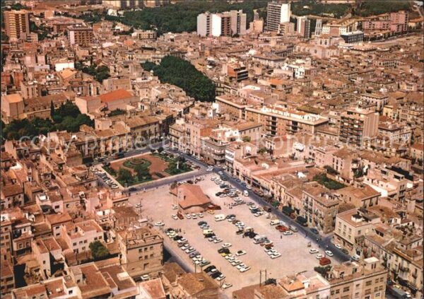 Figueras Figueres Plaza Ernesto Vila vista aerea