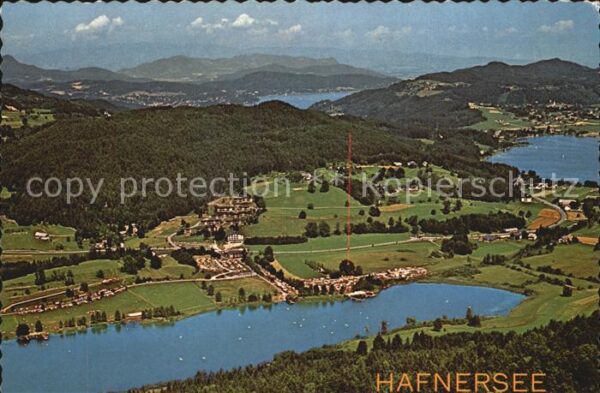 Keutschach See Feriendorf Hafnersee Fliegeraufnahme
