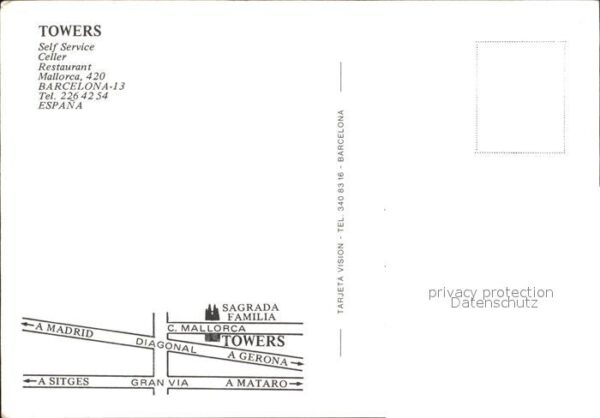 Barcelona Cataluna Towers Restaurant – Bild 2